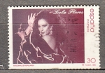 Stamps Spain -  E3443 Lola Flores (562)