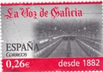 Stamps Spain -  LA VOZ DE GALICIA  desde 1882      (B)