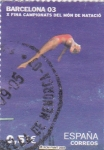 Stamps Spain -  Barcelona 03  x fina Campionats del món de natació    (B)