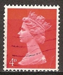 Stamps United Kingdom -  La Reina Isabel II.