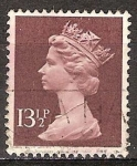 Stamps United Kingdom -  La Reina Isabel II.