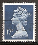 Stamps United Kingdom -  La Reina Isabel II.