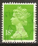 Stamps United Kingdom -  La Reina Isabel II.