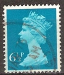 Stamps United Kingdom -  La Reina Isabel II.