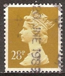 Stamps United Kingdom -  La Reina Isabel II.