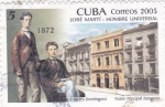 Stamps Cuba -  José Martí-hombre universal