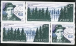 Stamps Sweden -  Dan Anderson 4 v