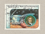 Stamps Laos -  Ingenios espaciales