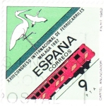 Sellos de Europa - Espaa -  XXIII Congreso internacional de ferrocarriles -Málaga 1982   (C)