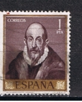 Stamps Spain -  Edifil  1334  Doménico Theotocopoulos · El Greco · Día del Sello.   