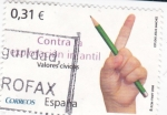 Stamps Spain -  Contra la expoltación infantil   (C)