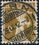 Sellos de Europa - Suiza -  WALTER TELL 1910 Y&T Nº 134