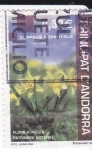 Stamps Andorra -  Flors a Incles-Patrimoni natural