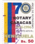 Stamps Venezuela -  70 años de Rotarismo