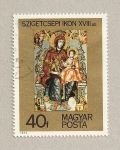 Stamps Hungary -  Icono Virgen con Niño siglo XVIII