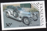 Stamps Tanzania -  rolls royce