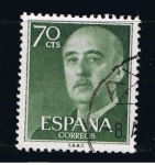 Stamps Spain -  Edifil  1151  General Franco.  