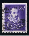 Stamps Spain -  Edifil  1074  Literatos.  