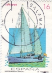 Stamps Spain -  barcos de época (Giralda)     (D)