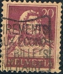 Sellos del Mundo : Europa : Suiza : EFIGIE DE GUILLERMO TELL 1917-22. Y&T Nº 162