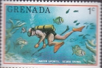 Sellos del Mundo : America : Grenada : submarinismo