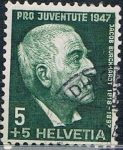 Sellos de Europa - Suiza -  PRO JUVENTUD 1947. J. BURKHARDT. Y&T Nº 445