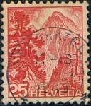 Sellos de Europa - Suiza -  SERIE TURÍSTICA 1948. PAQUE NACIONAL. Y&T Nº 464