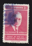 Stamps Panama -  PANAMÁ - DON EUSEBIO A. MORALES -BODAS DE ORO DEL INSTITUTO NACIONAL