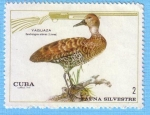 Sellos del Mundo : America : Cuba : Fauna Silvestre - Yaguaza