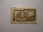 Stamps Colombia -  Sobretasa para Construcción-Palacio de Comunicaciones..