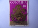 Stamps Colombia -  Consejo de gestión C.C.E.P - U.P.U Bogotá 1967.