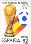 Sellos de Europa - Espaa -  Copa mundial de futbol  España-82    (D)