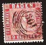 Stamps Germany -  Clásicos - Baden