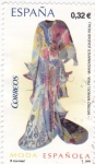 Stamps Spain -  moda española   (D)