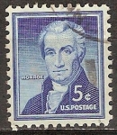 Stamps United States -  James Monroe.