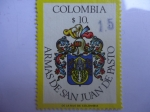 Sellos de America - Colombia -  Escudo de Armas de San Juan de Pasto.