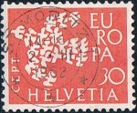 Sellos de Europa - Suiza -  EUROPA 1961. Y&T Nº 682