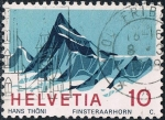 Stamps Switzerland -  ALPES SUIZOS. MONTE FINSTERAARNHORN. Y&T Nº 775