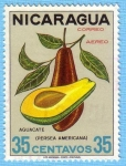 Sellos del Mundo : America : Nicaragua : Aguacate