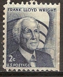 Stamps United States -  Frank Lloyd Wright (1869-1959).