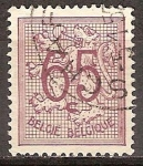 Stamps Belgium -  Número de león heráldico.