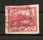 Stamps Czechoslovakia -  Castillo de Praga./ Republica.