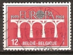 Stamps Belgium -  25 Aniv de Mensajes de Europa y la Conferencia de las Telecomunicaciones.C.E.P.T.