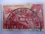 Stamps Colombia -  VIVIENDA CAMPESINA