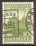 Stamps Denmark -  1000 años de reino danés.Castillo Spøttrup.