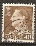 Stamps Denmark -  El rey Frederik IX.