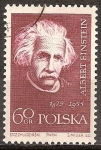 Stamps Poland -  Científicos famosos. Einstein.