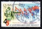 Sellos de America - Cuba -  45º Aniversario del MINIT