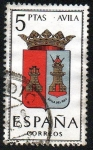 Sellos de Europa - Espa�a -  Escudos de las provincias españolas - Ávila