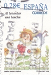 Stamps Spain -  Al levantar una lancha    (E)